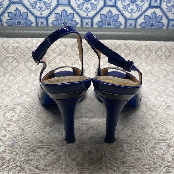 SOLD Custom Dyed Blue Cole Haan Heels - Picture 7 of 7